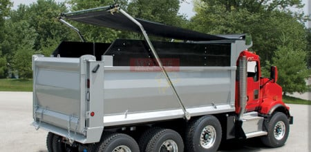 VINYL WATERPROOF DUMP TRUCK/TRAILER TARP (18 OZ) - MADE-TO-ORDER